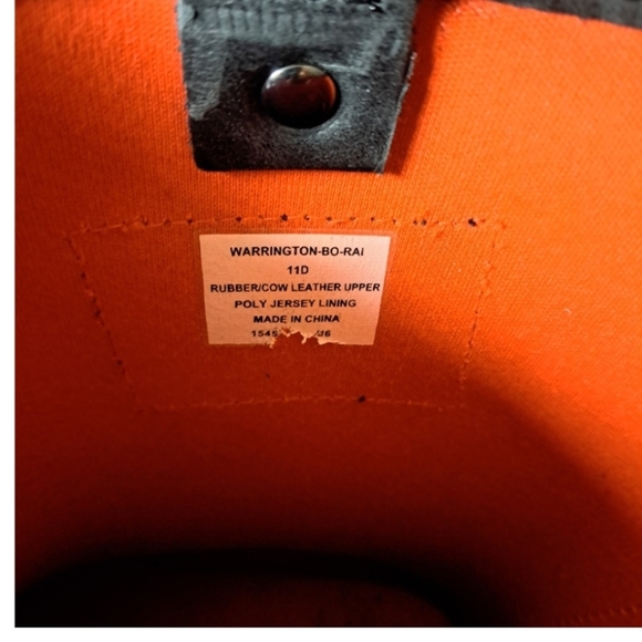 Polo Ralph Lauren Warrington Rain Boots Men's 11D - Black - Picture 9 of 15